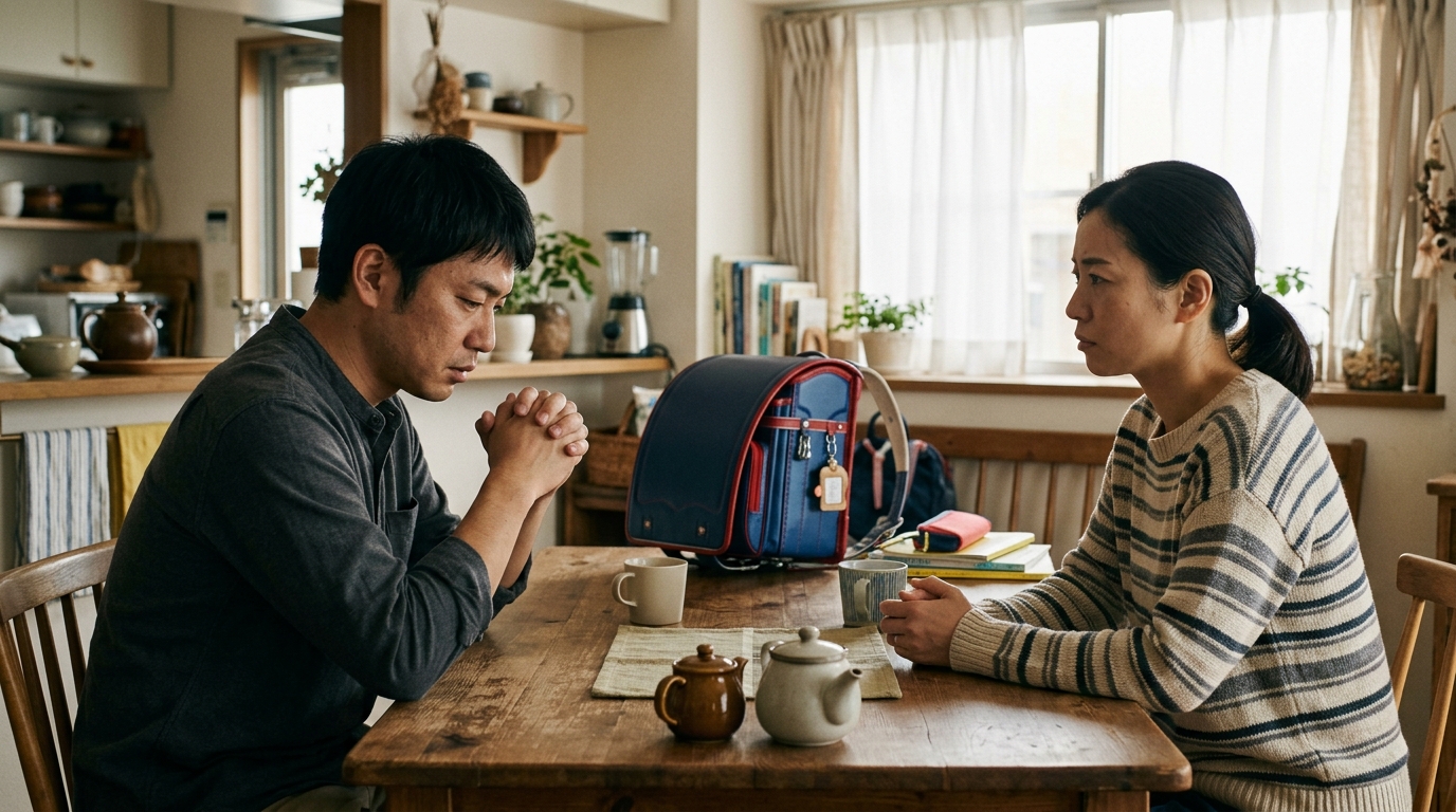 子どもの不登校で夫婦の意見が違うのはなぜか