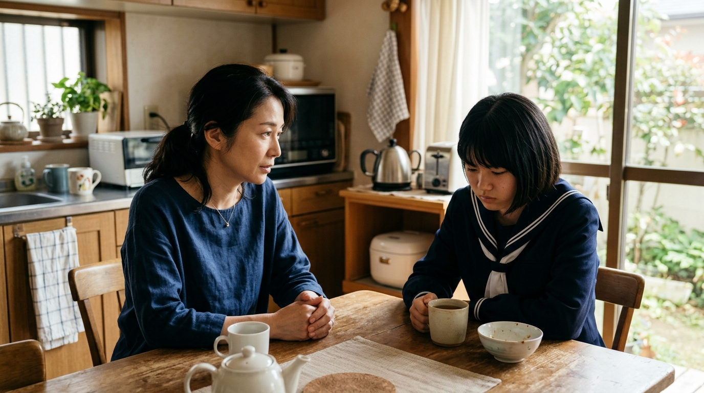 子供が突然学校行きたくないと言い出したときの原因