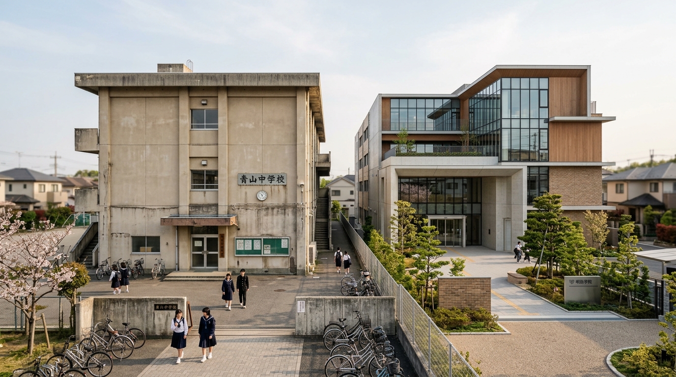 公立と私立の中退率の違い