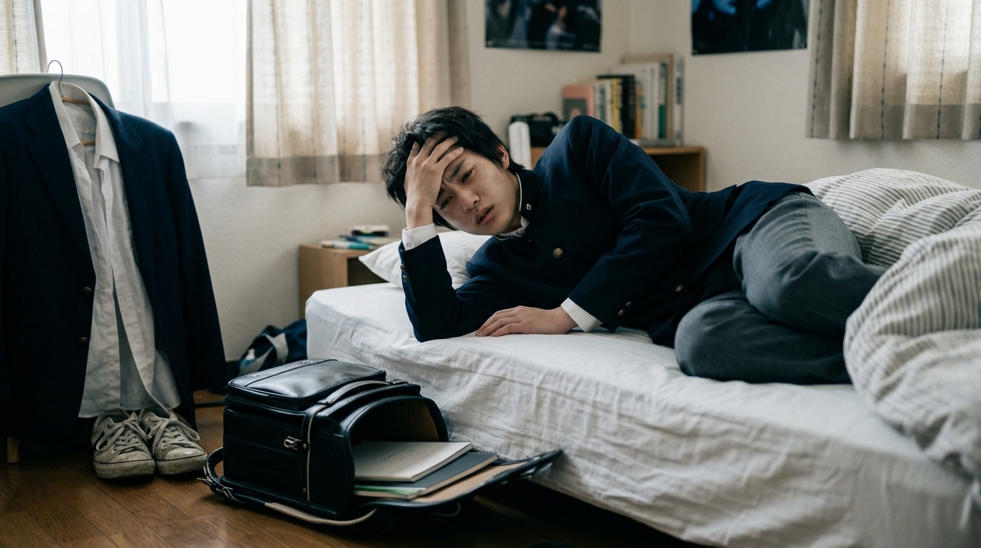 仮病じゃない！ストレスで起きる身体症状