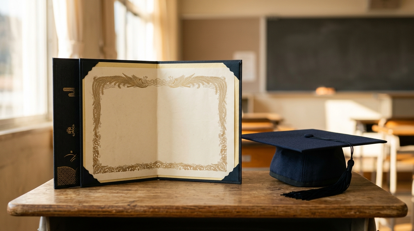 高校卒業資格が取れるかどうかが最大の差