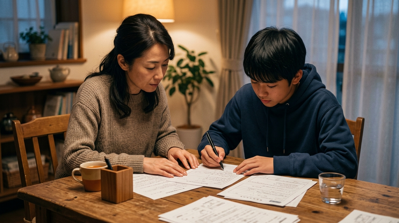 就労許可の手続きと保護者同意書の流れ