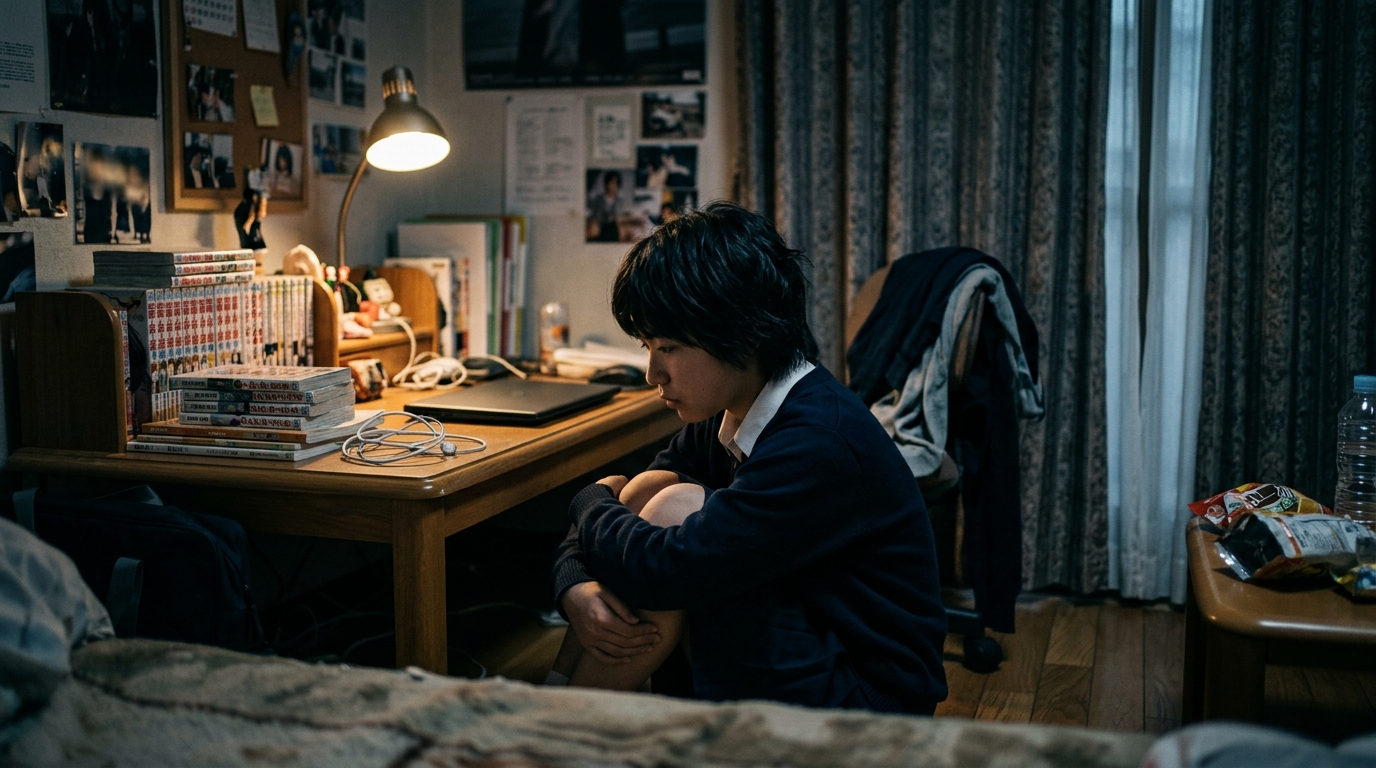 子どもが孤立して引きこもりになった事例