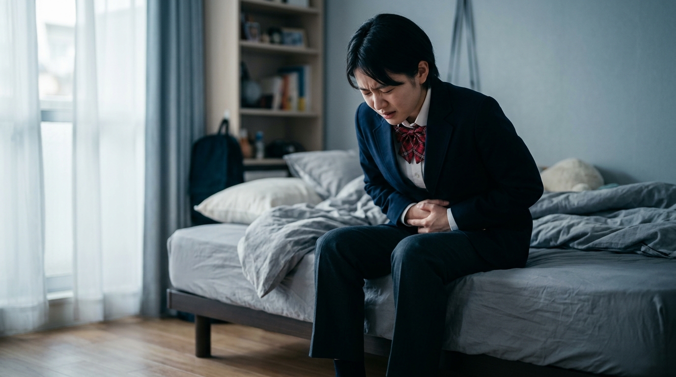 テスト前に出やすい頭痛・腹痛・吐き気