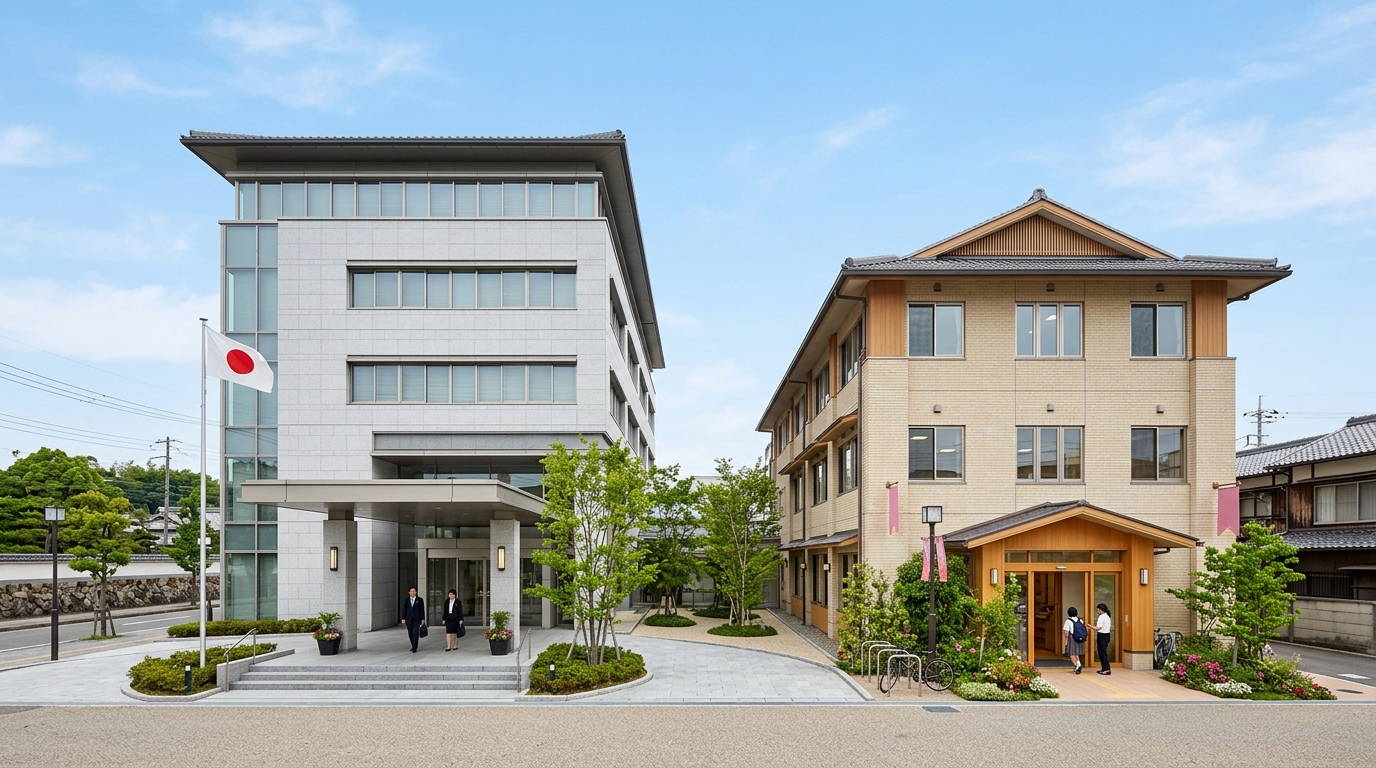 運営母体と法的位置づけの違い