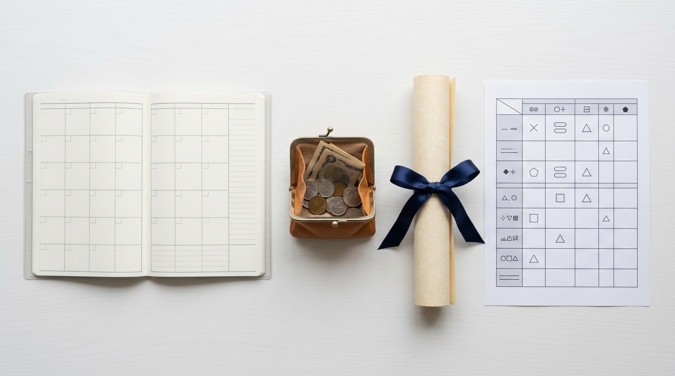 学費・卒業年数・通学日数の違い