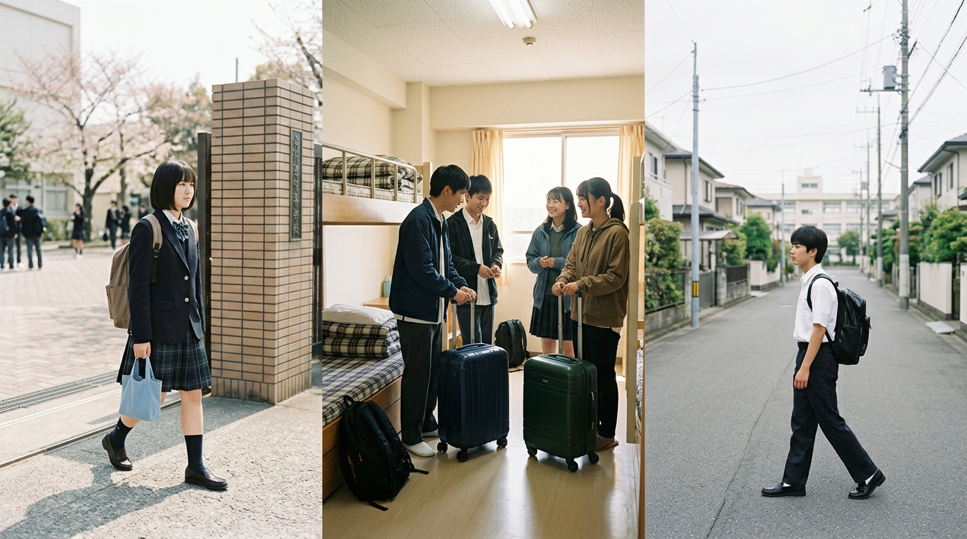 日帰り・合宿・週1通学の3つの形態の違い