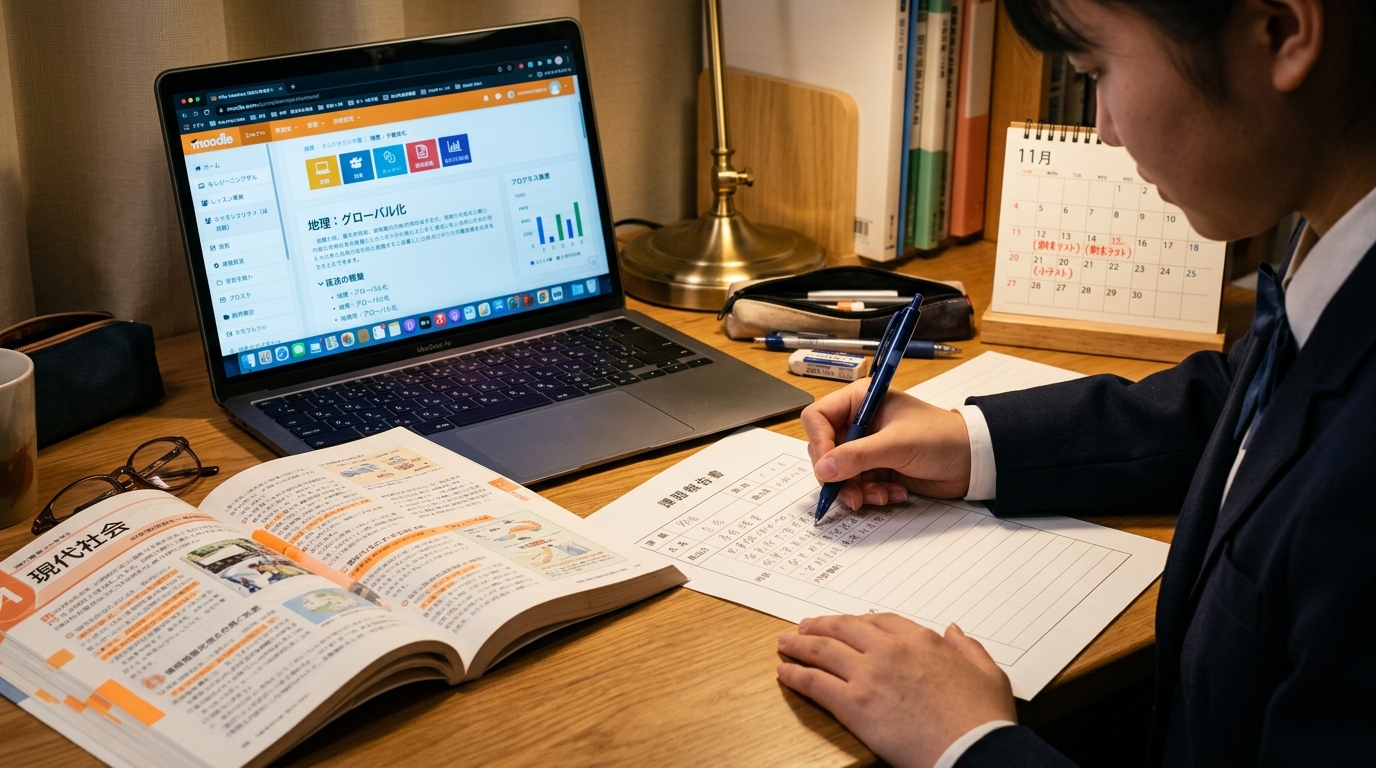 レポート・スクーリング・テストの仕組み