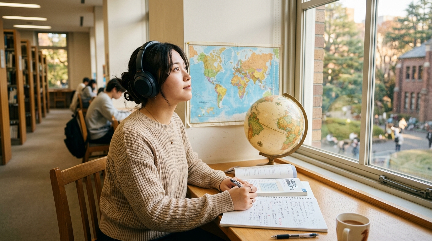 海外留学や語学習得を目指す生徒の選択