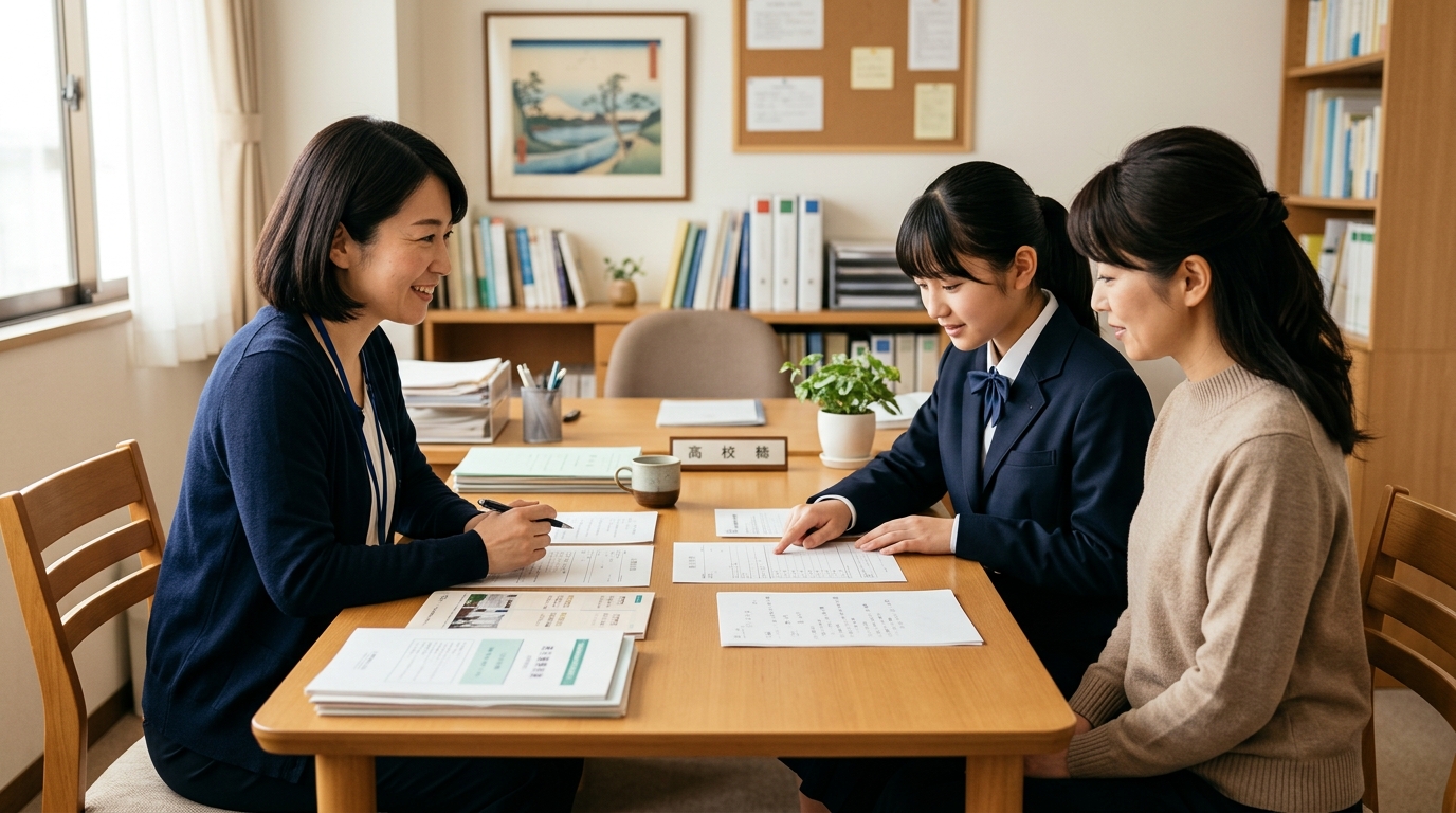全日制から通信制への転校手続きの流れ