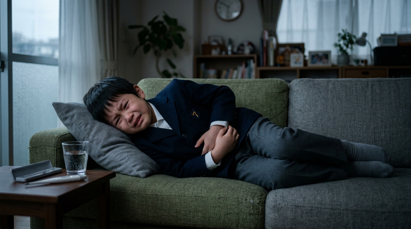 腹痛や頭痛など身体症状が出るメカニズム