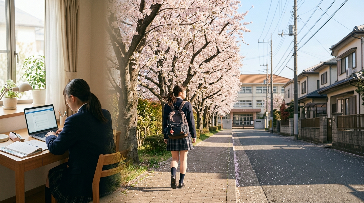 通信制高校の通学コースに毎日通う場合との違い