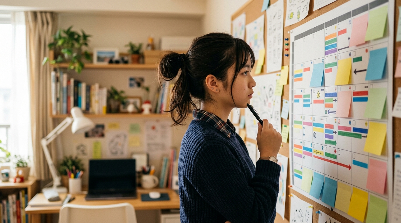 通信制高校の一日のスケジュール管理と注意点