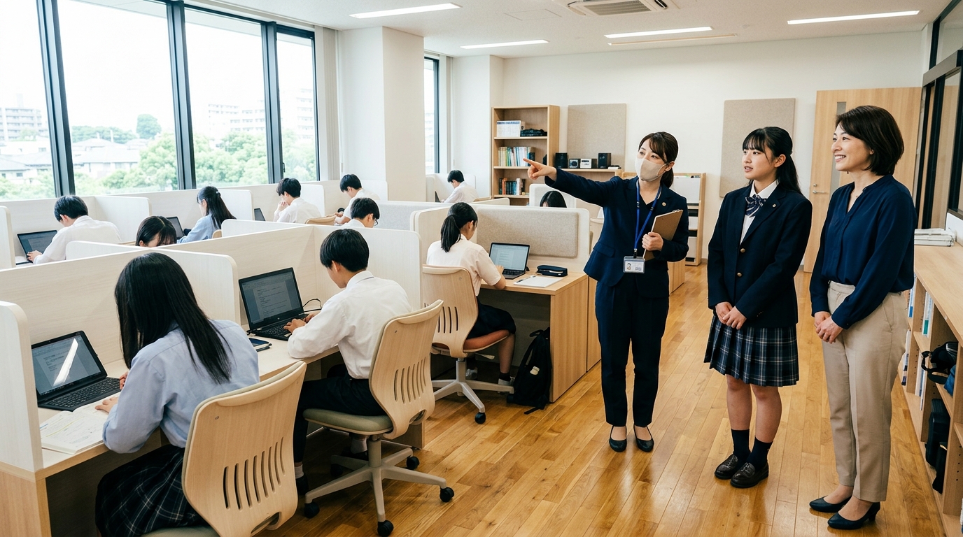 通信制高校の見学・オープンキャンパスで確認すること