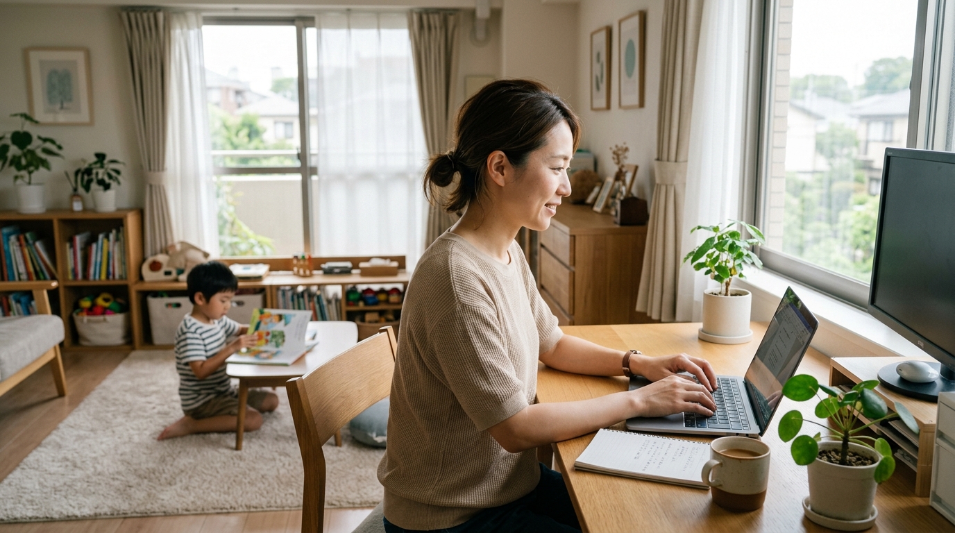 在宅ワークや時短勤務への切り替えを検討する手順
