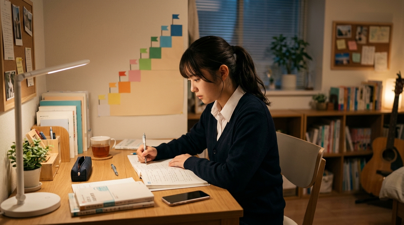 高1から始める学習習慣と評定の積み上げ方