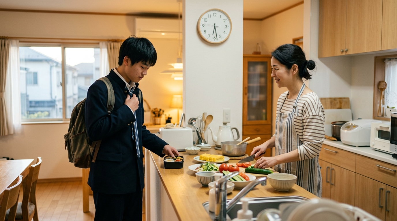 高校で遅刻が多い子供と親ができる工夫