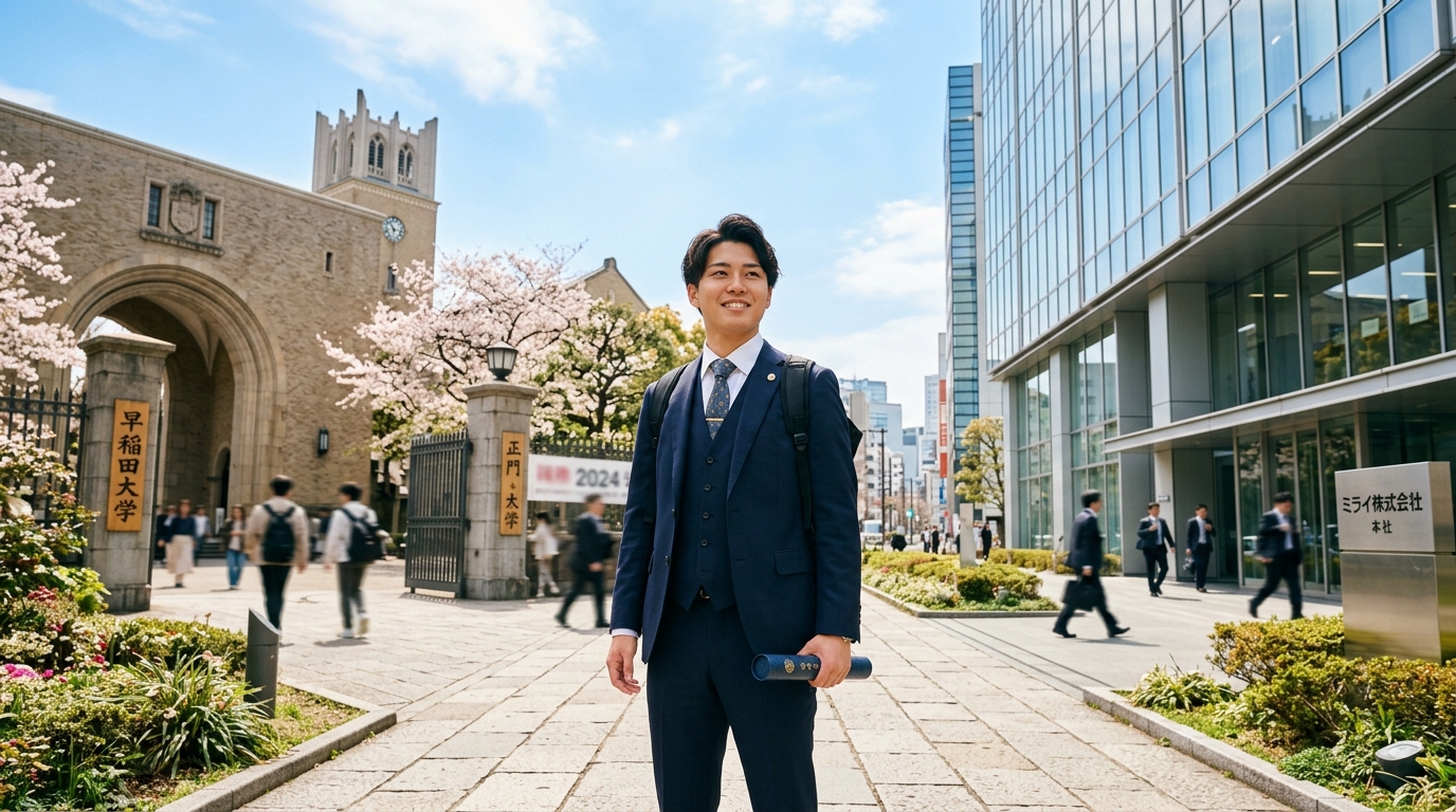 卒業後の進学・就職への影響を比較する