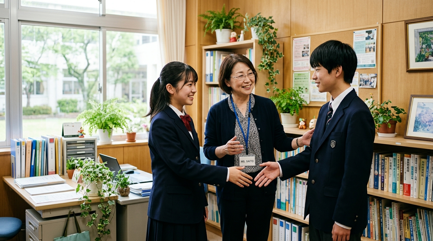 先生を通じた友達づくりという選択肢