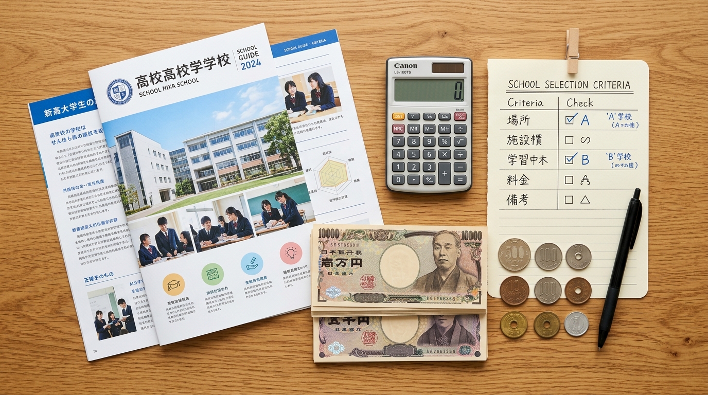 費用・サポート体制で学校を選ぶ基準