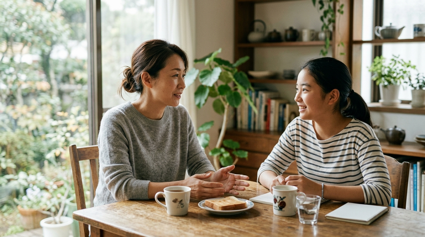 親子で前を向くための話し合いのポイント