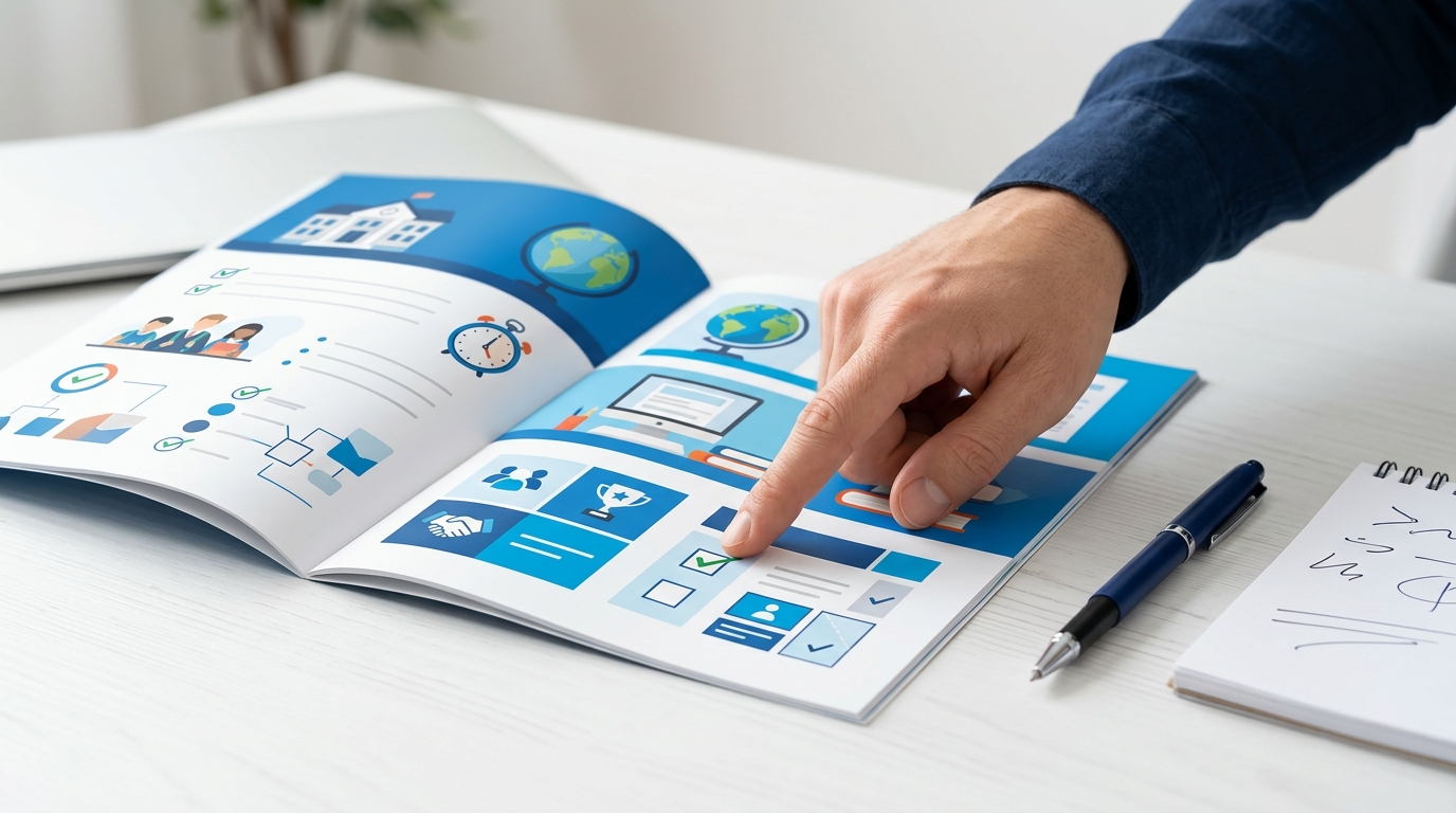 届いたパンフレットで確認すべき7つの項目