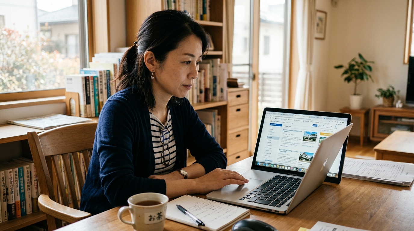 通信制高校を調べ始めたとき、最初にぶつかる壁